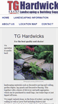 Mobile Screenshot of hardwicks-landscape.co.uk